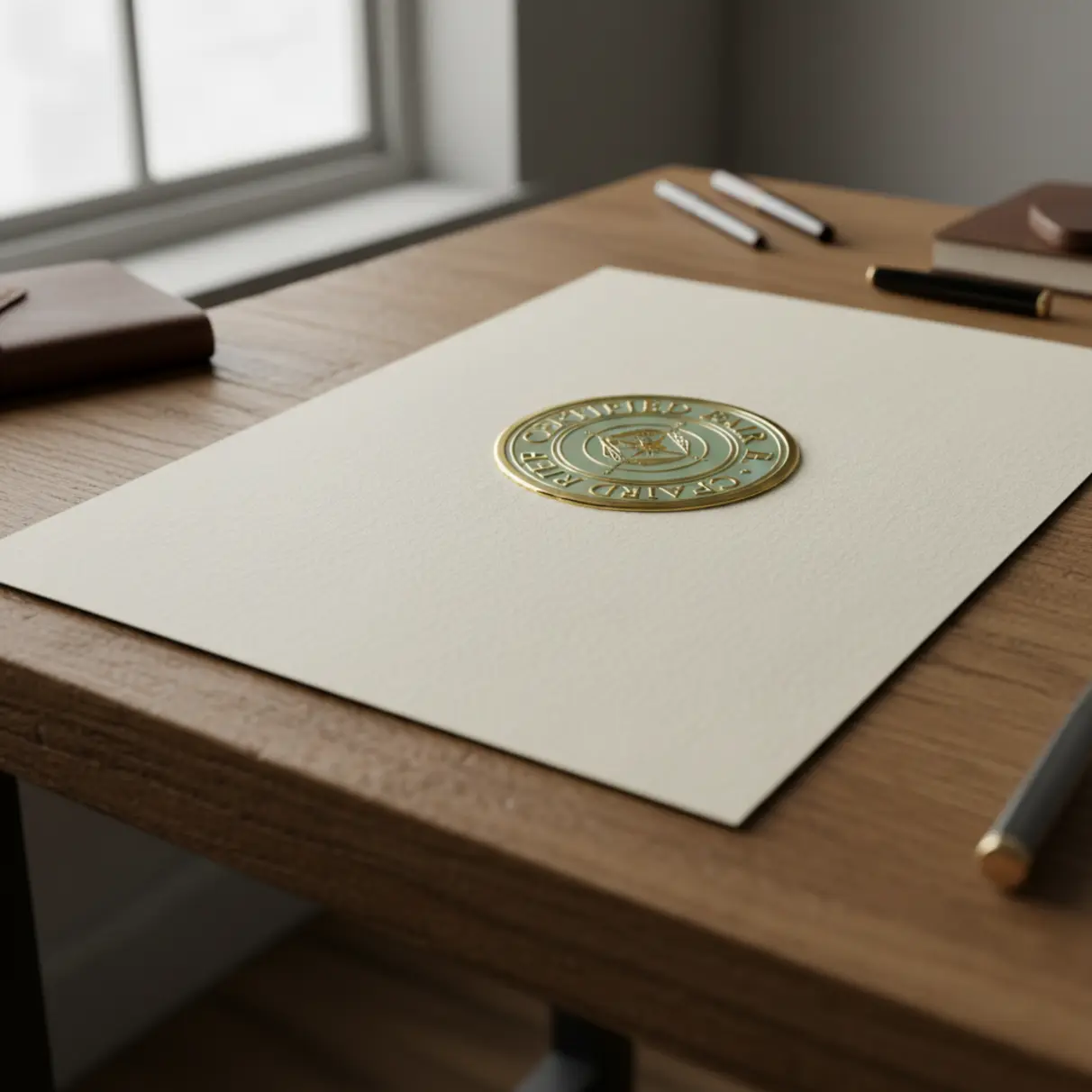 Official audit certification